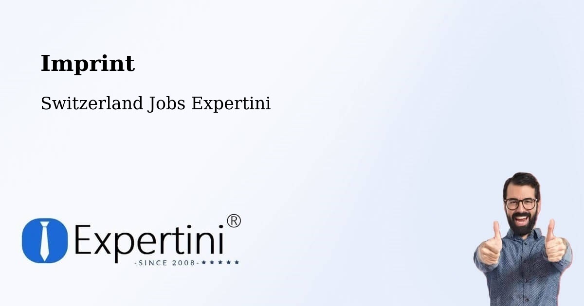 Imprint – Wittenbach - Switzerland Jobs Expertini